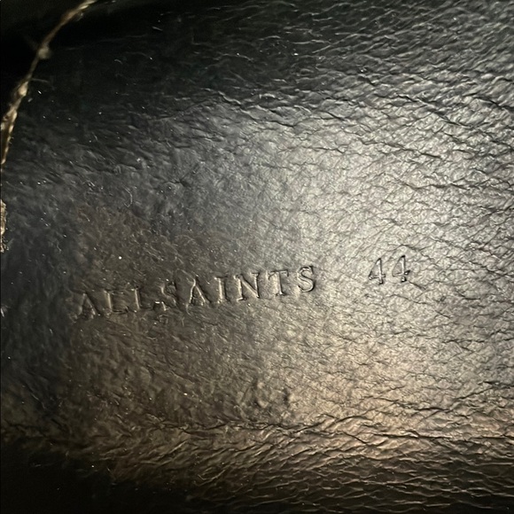 All Saints Black Chukka Boots with Soft Matte Upper and Minimalist Design - Picture 2 of 4